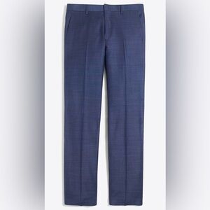 J. Crew | Men's Bedford Cotton Blue Pattern Dress Pants | 34x32